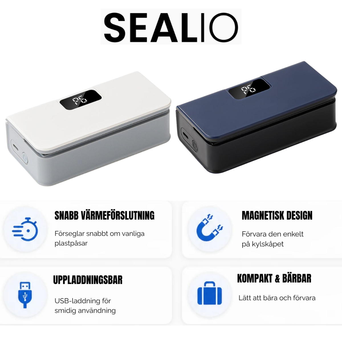 Sealio – Smart Matförvaring